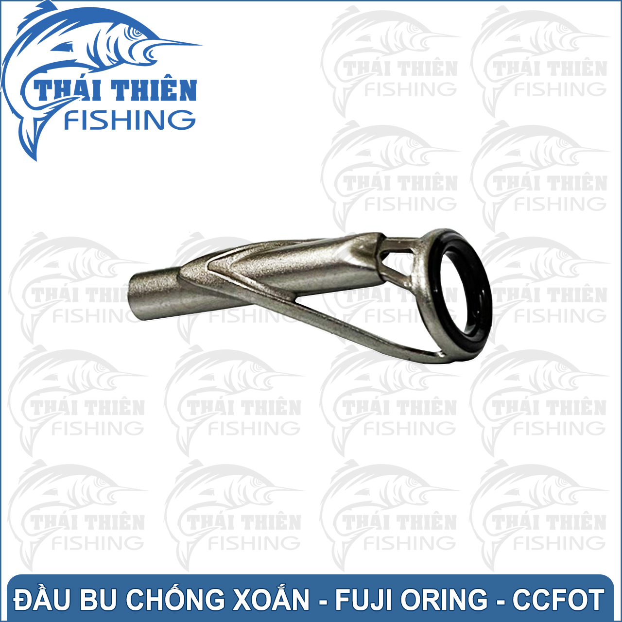 Đầu Bu Fuji Oring CCFOT Chống Xoắn Cao Cấp Dùng Cho Cần Câu Lure, Cần Máy Câu Ngâm