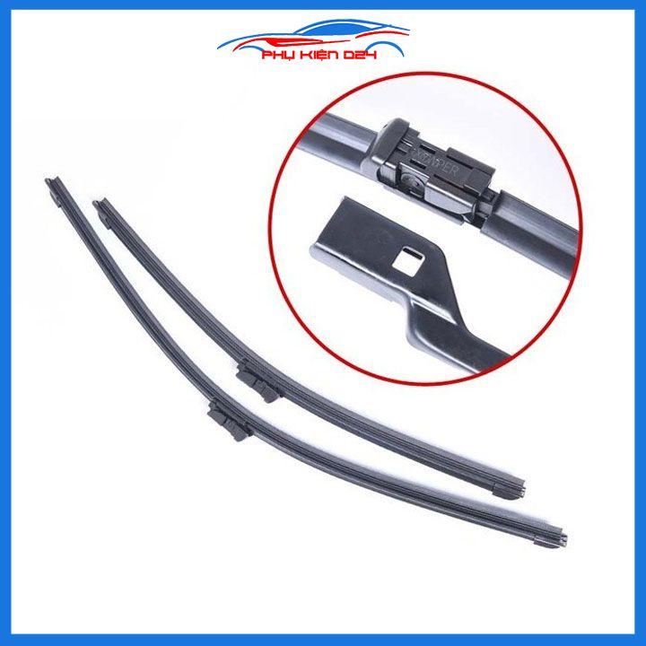 Cần gạt mưa Silicon theo xe Ford Ranger 2013-2022 đủ phụ kiện lắp gạt nước phía trước kính lái