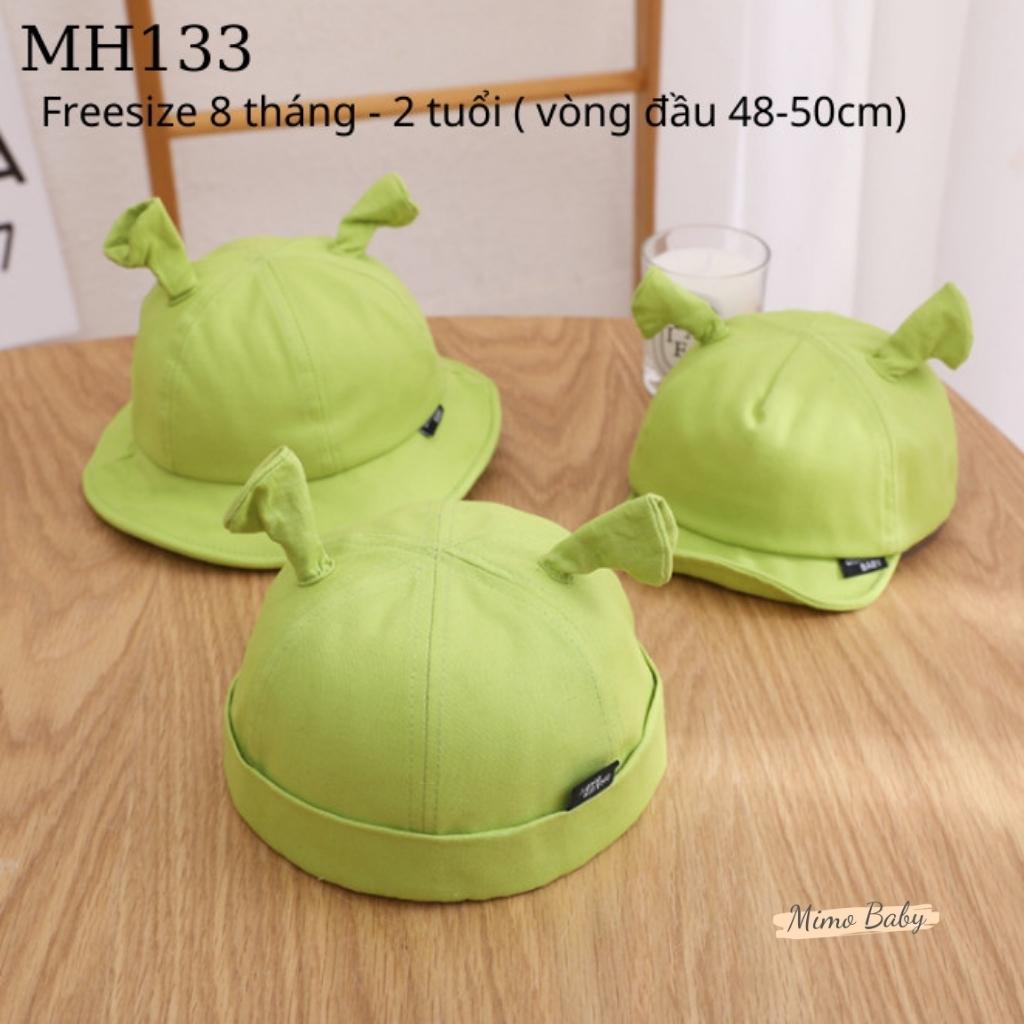 Mũ hè cho bé, mũ nhân vật shrek siêu dễ thương MH133 Mimo Baby