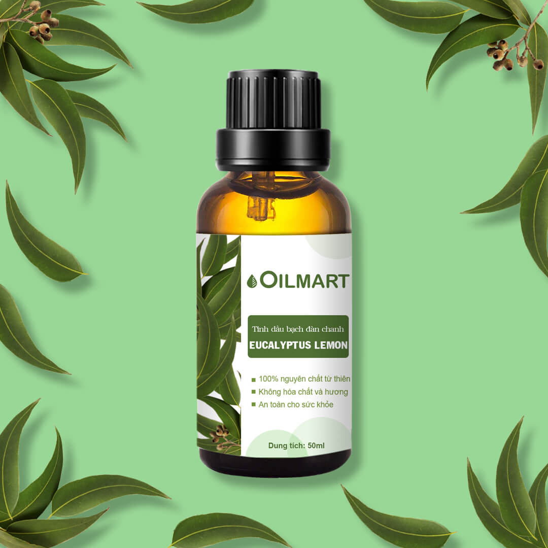 Tinh Dầu Thiên Nhiên Bạch Đàn Chanh Oilmart Eucalyptus Lemon Essential Oil 50ml