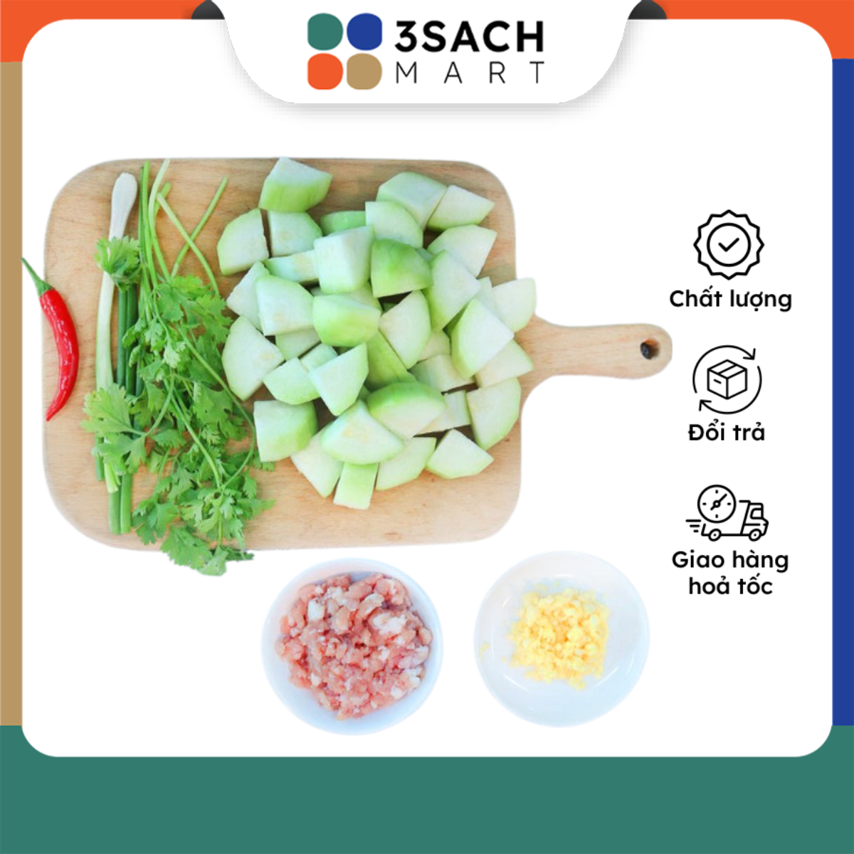 Canh Bí Đao Thịt Xay