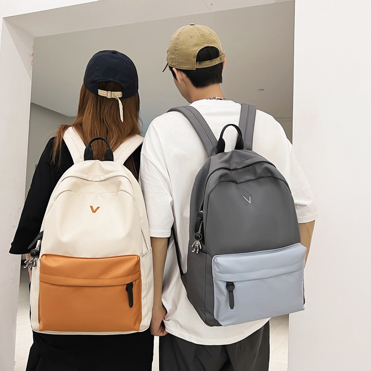 Balo đi học nam nữ thời trang Hàn Quốc , balo học sinh sinh viên unisex