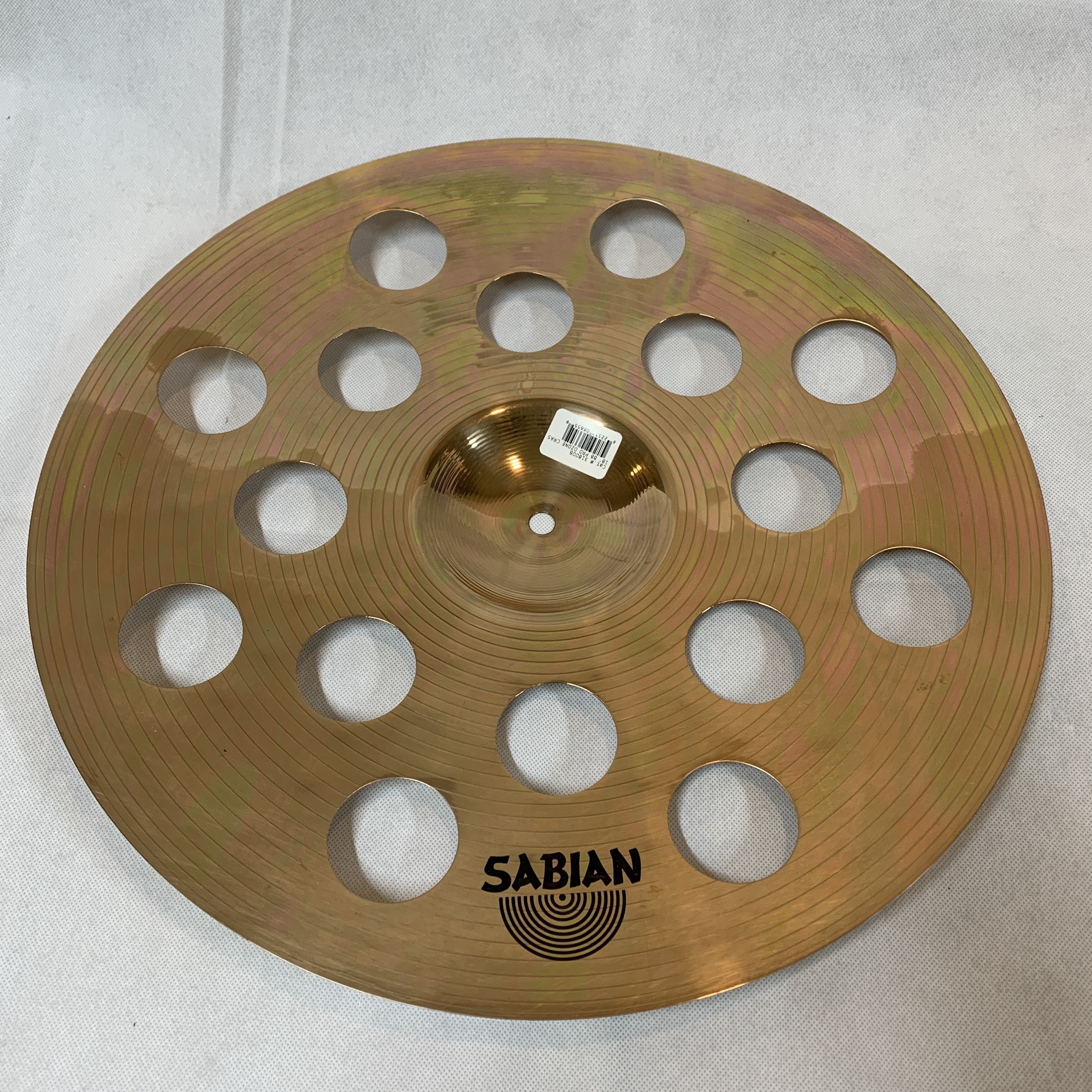 Lá trống B8PRO ozone crash 18'' 31800B Sabian - Hàng chính hãng