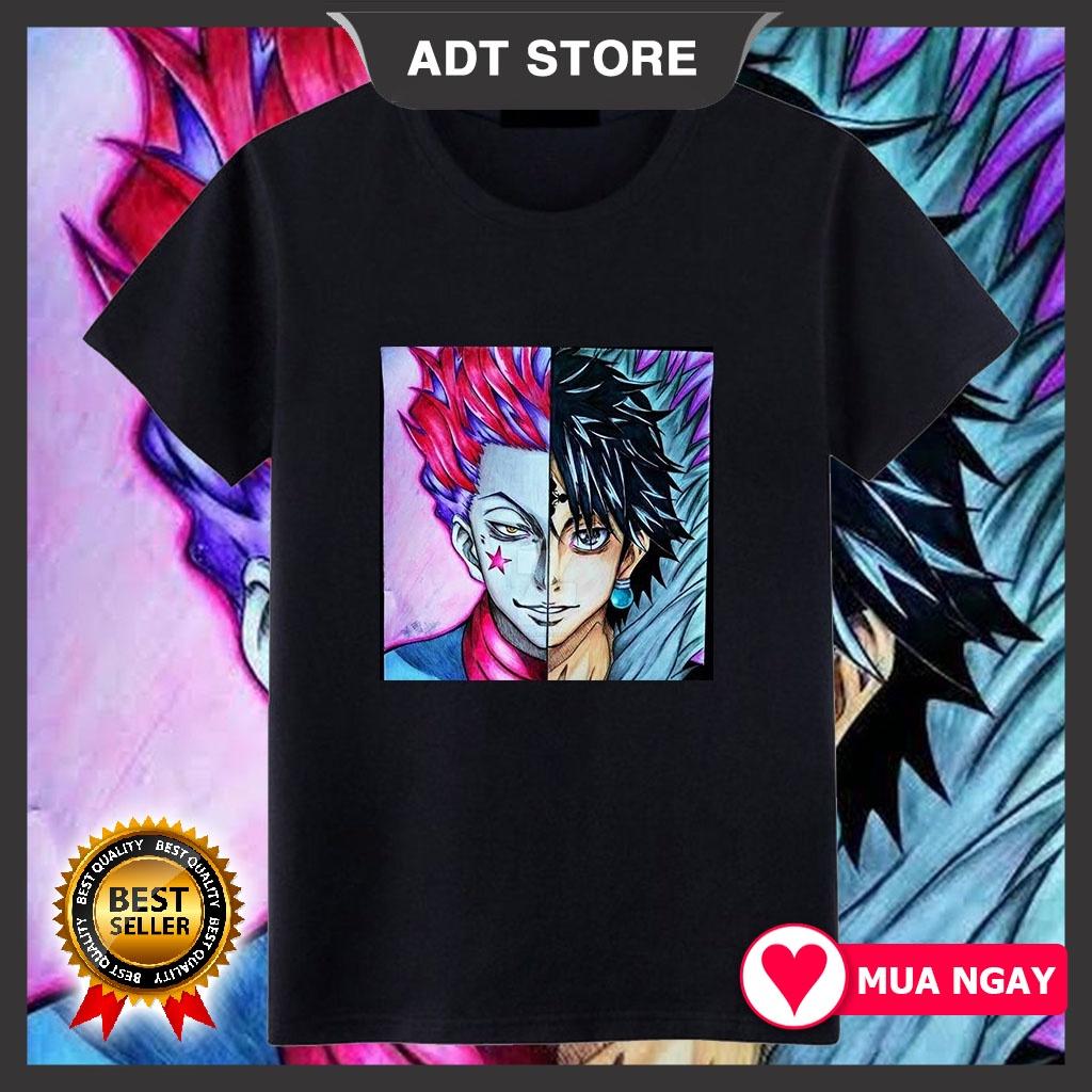 Áo Thun Tay Ngắn In Hình Hunter X Hunter Killua Zoldyck GON Hisoka unisex nam nữ độc đẹp giá rẻ cực HOT