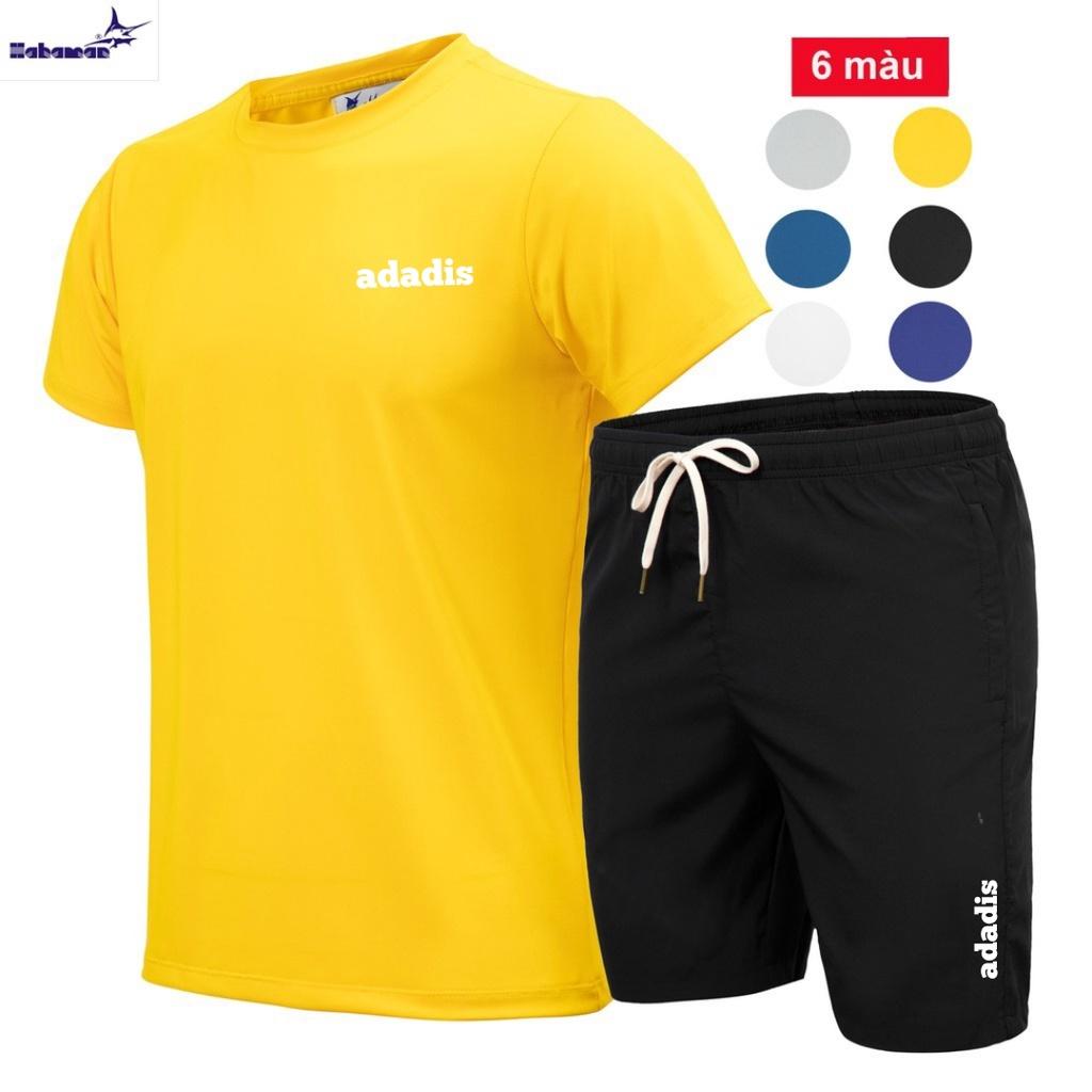 Đồ Bộ Quần Áo Thể Thao Nam Mùa Hè Chất Thun Lạnh Co Giãn 4 Chiều 5 Màu SPORT