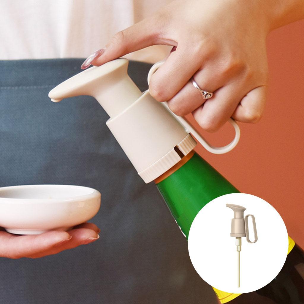 Sauce Bottle Press Mouth Nozzle Oil Pot Pump Head Accessory