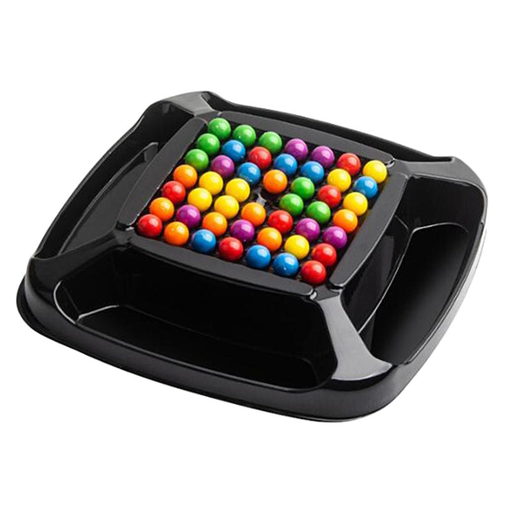 Colorful Rainbow Beads Toys Color Matching Puzzle Chess Game