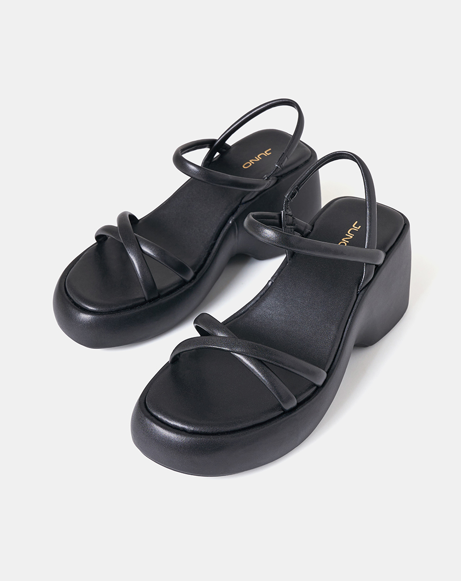 Giày Sandal Xuồng Nữ 9cm Thời Trang JUNO Quai Chéo SD09118