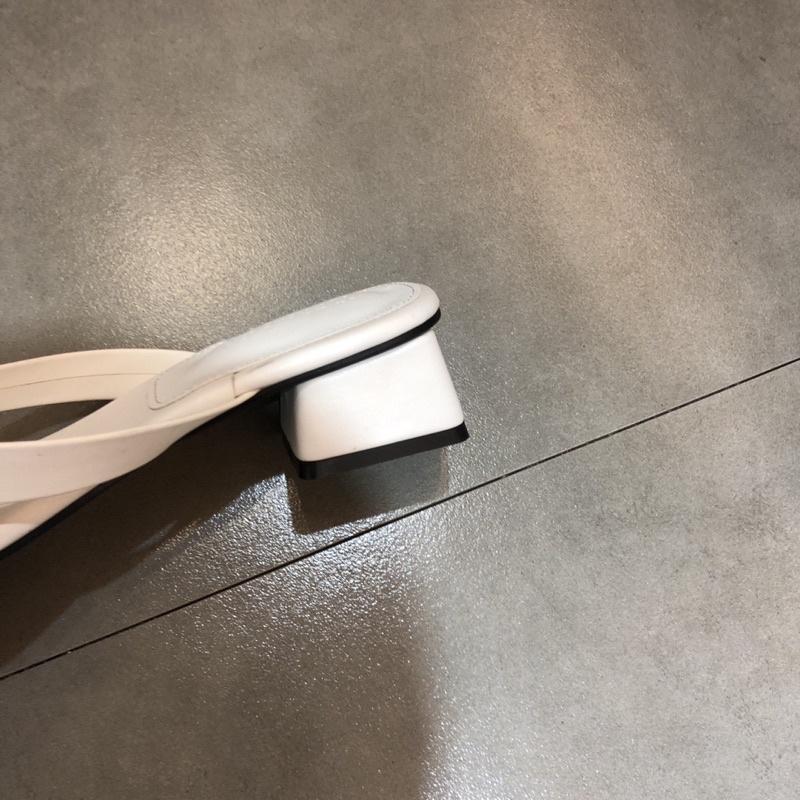 Dép sandal xỏ ngón gót vuông đế 3.5 phân Hàn quốc