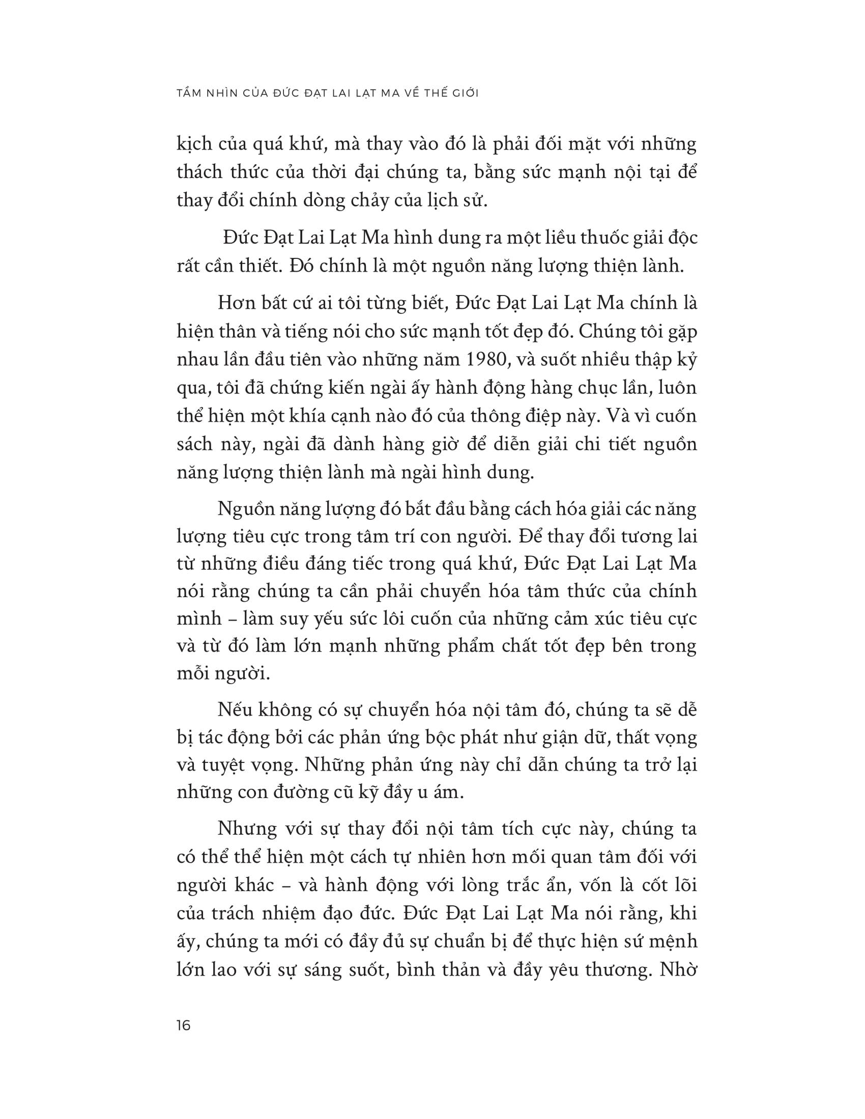 Sách - Tầm Nhìn Của Đức Đạt Lai Lạt Ma Về Thế Giới