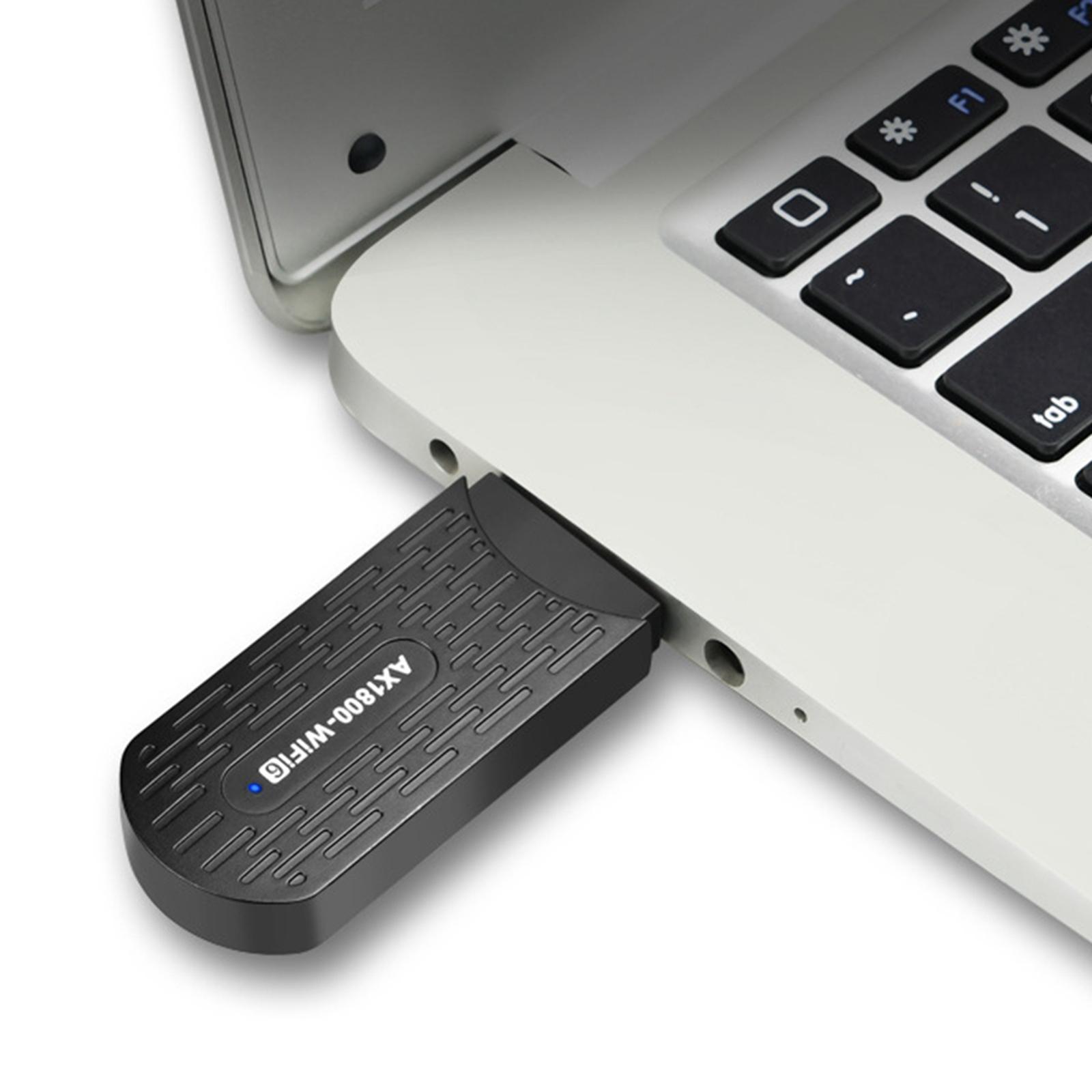USB WiFi Adapter 5GHz 1201Mbps 574Mbps WiFi for Desktop Laptop