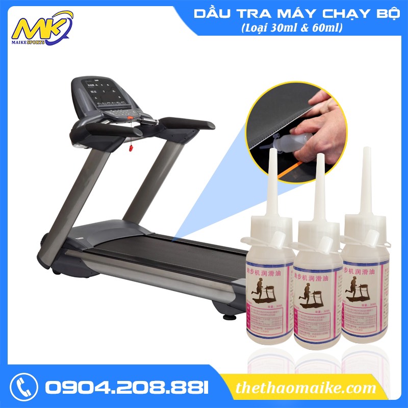 Dầu tra máy chạy bộ thể dục