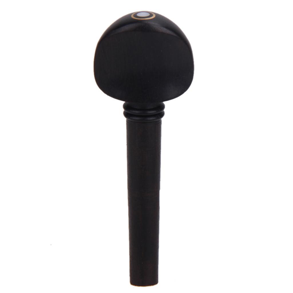 1 Set Fiddle Violin Bridge Tuning Peg Endpin for 4/4 Full Size Violin Replacement Parts