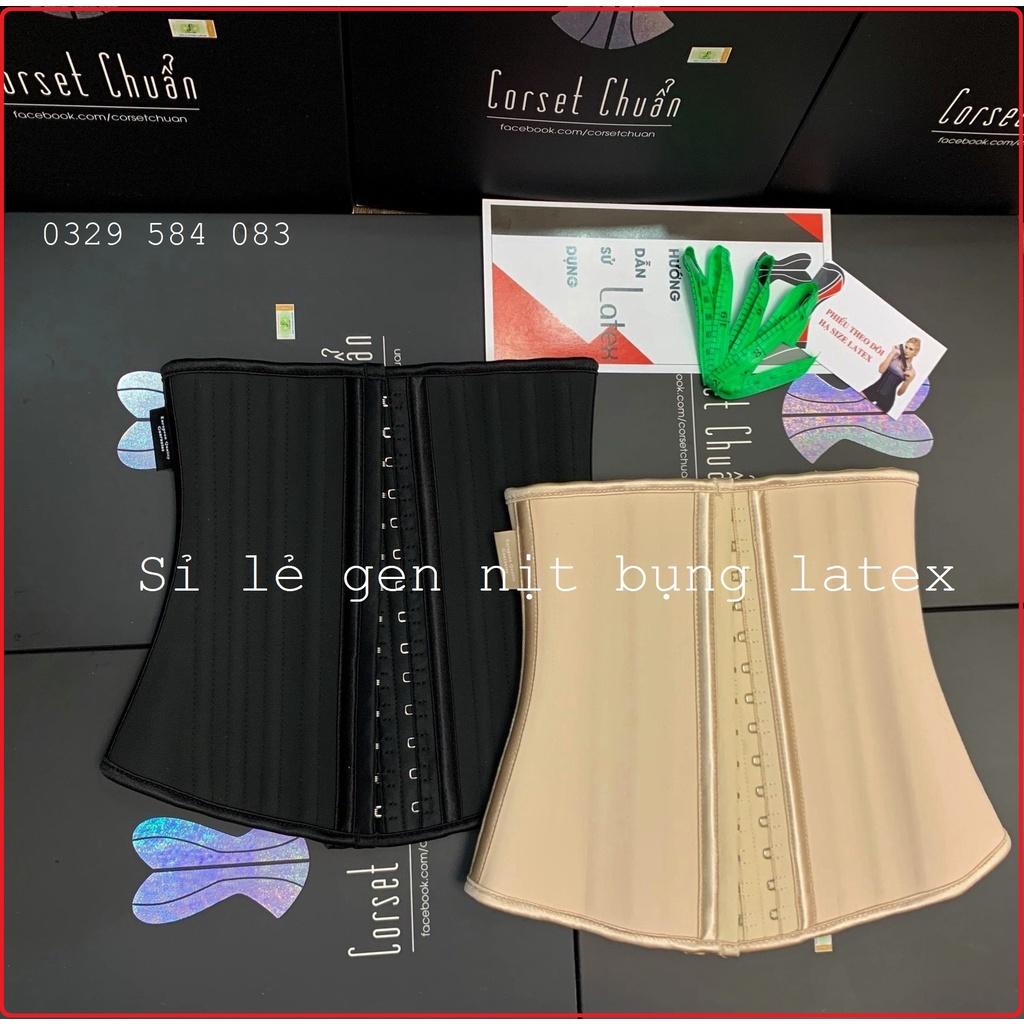 Gen nịt bụng Latex dáng chuẩn - Đai nịt bụng eo thon Hy Lạp đeo không lộ viền