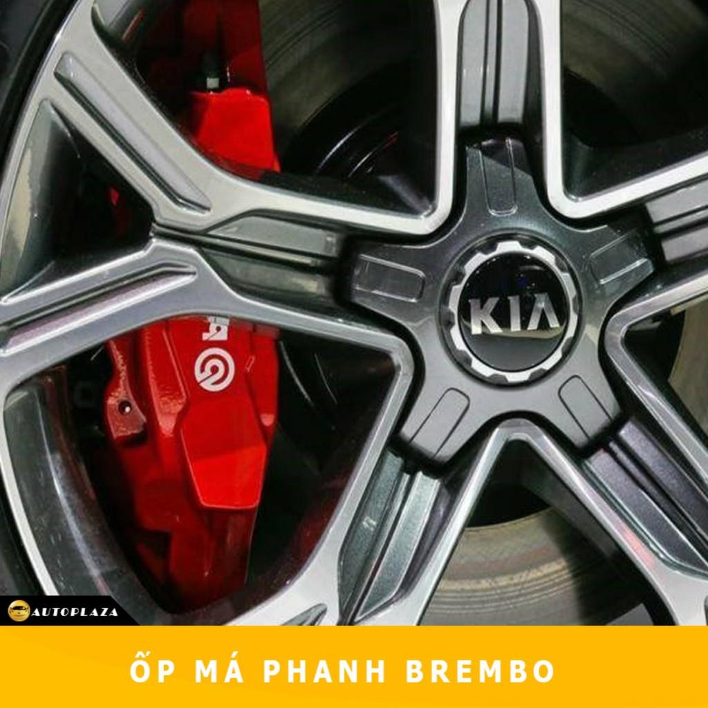 Bộ 4 chiếc Ốp má phanh BREMBO hợp kim cao cấp lên đồ cho xe cực chất