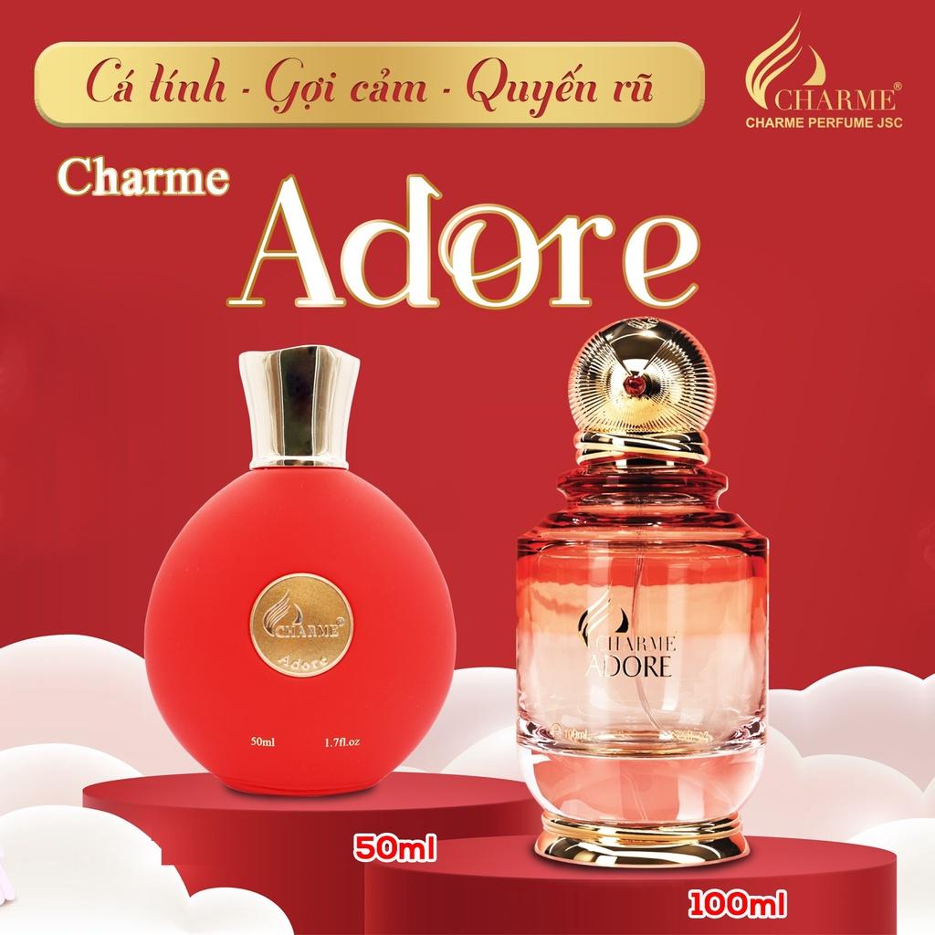 Nước Hoa Nữ CHARME ADORE 50ml/100ml Lưu Hương Lâu Tự Tin, Gợi Cảm_Nước Hoa Chính Hãng