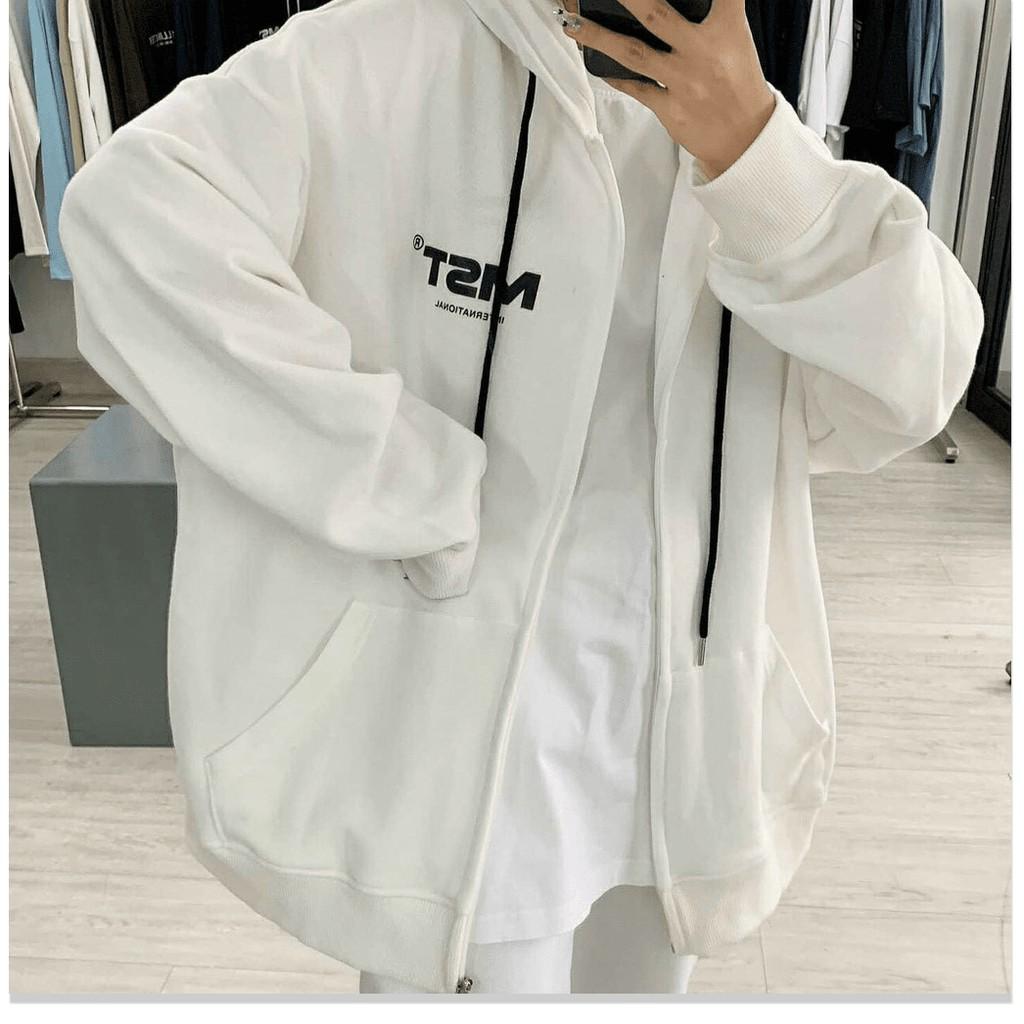 ÁO KHOÁC NỈ HOODIES DÂY KÉO