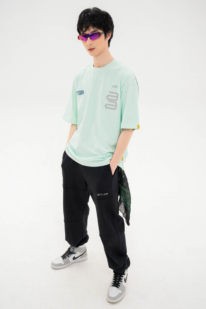 Áo Thun Nam BOO Dáng Oversized Vải Cotton Cao Cấp BOOLAAB Phong Cách Gen Z