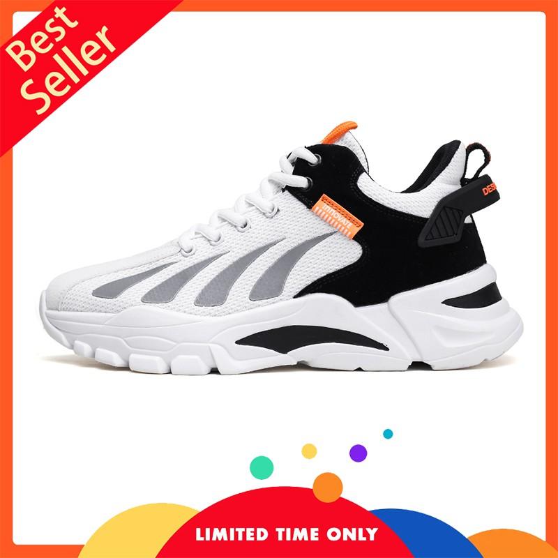 Giày thể thao unisex chất liệu thoáng khí thích hợp dùng để chạy bộ size 39-44