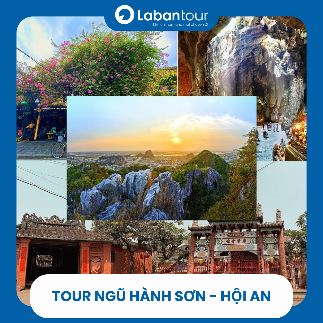 Tour Ngũ Hành Sơn - Hội An Khởi Hành 15h30-21h Hằng Ngày