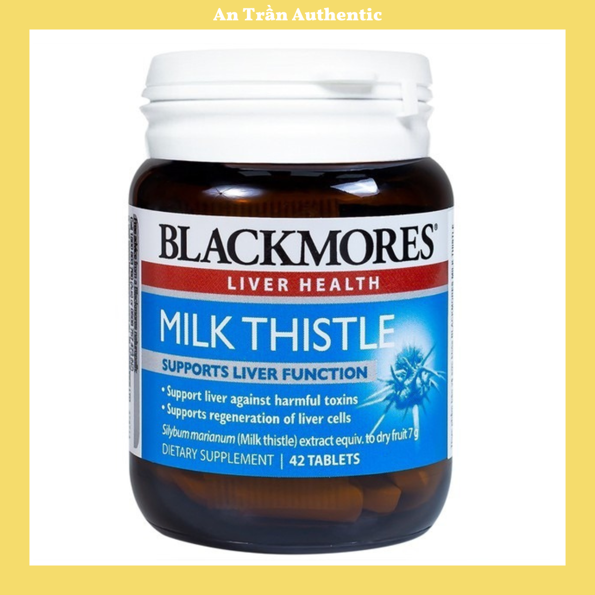 Thực Phẩm Bảo Vệ Sức Khỏe Trợ Bảo Vệ Và Phục Hồi Tế Bào Gan Blackmores Milk Thistle