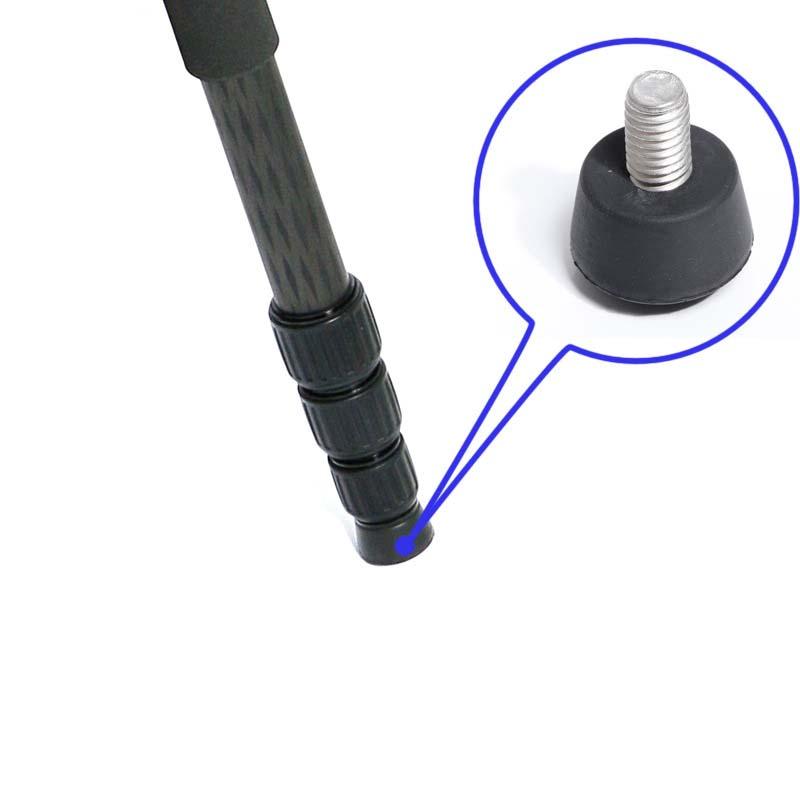 Metal M8 Conversion Screw 1.25 Male To 1/4 Male For Tripod Head Hole Adapter