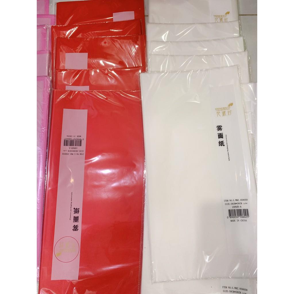 Giấy gói hoa, xấp 20 tờ