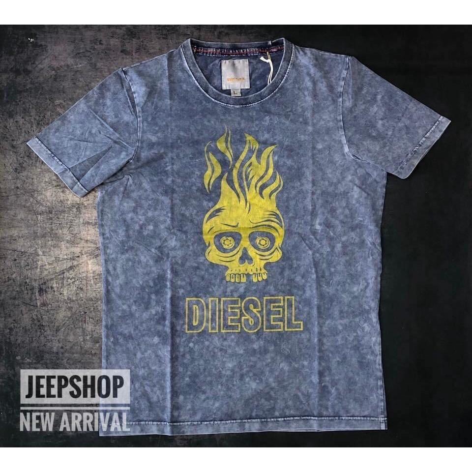 Áo thun wash bụi_phong cách retro - kiểu 4