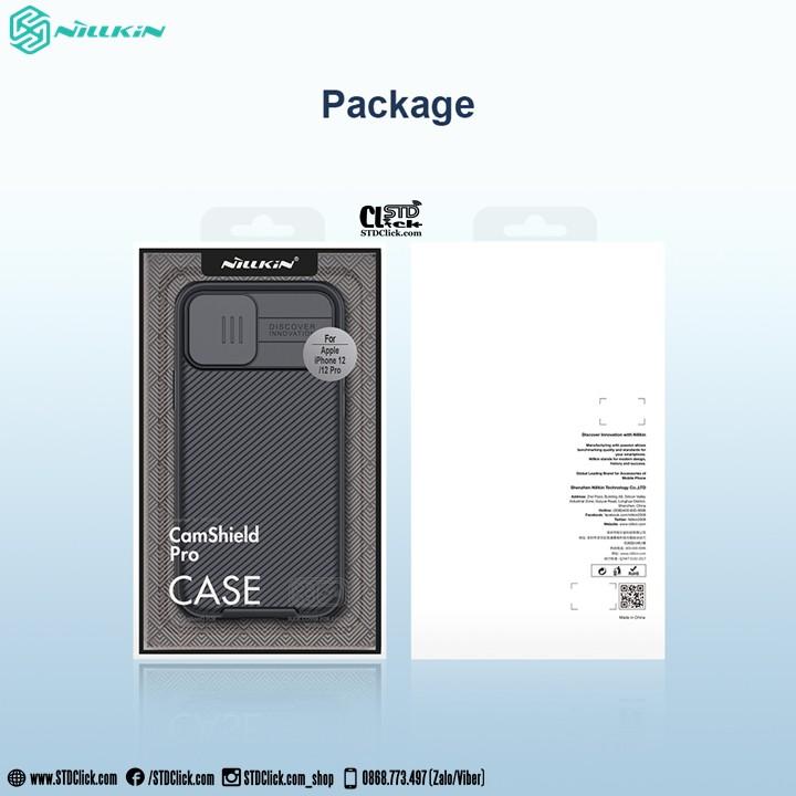 ỐP LƯNG DÀNH CHO ĐIỆN THOẠI IPHONE 12 PRO MAX NILLKIN CAMSHIELD PRO NILLKIN