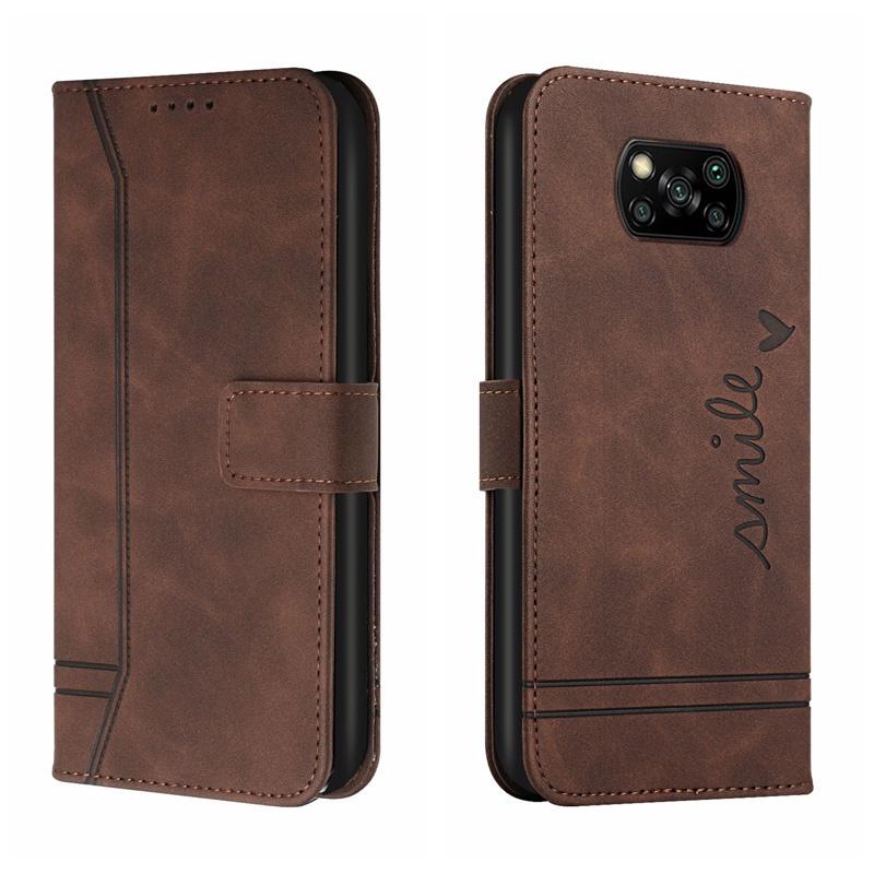 Ốp điện thoại da nắp lật kiểu ví cho Xiaomi Poco M3 X3 GT F3 GT X3 NFC Note 10 Lite Note 10 Pro