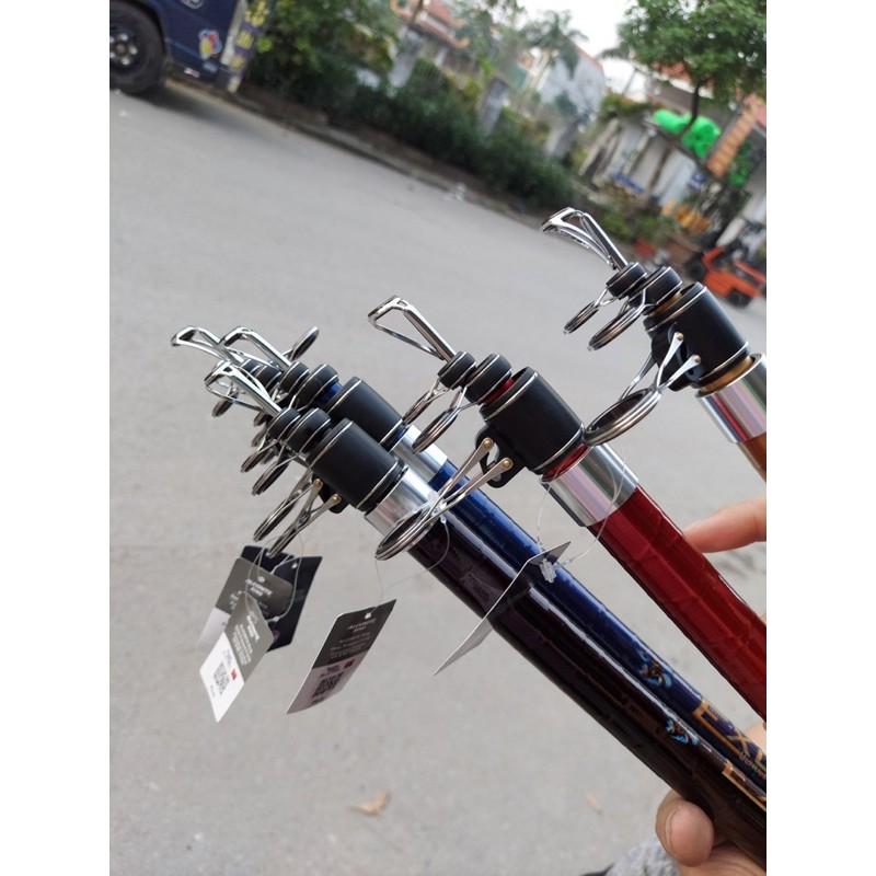 Cần câu lục dài 4m2 độ cứng Ax khoen fuji ,pát fuji