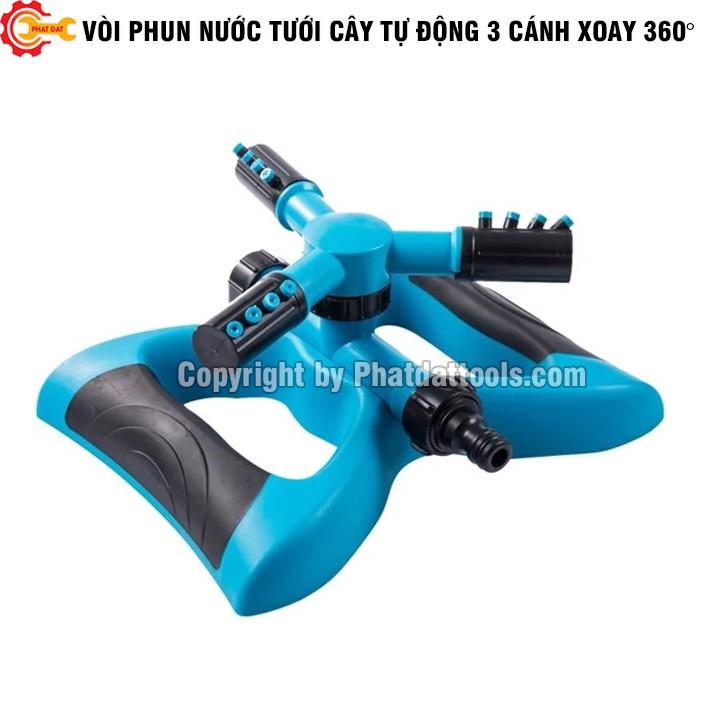 Vòi Phun Nước Tưới Cây Tự Động 3 Cánh