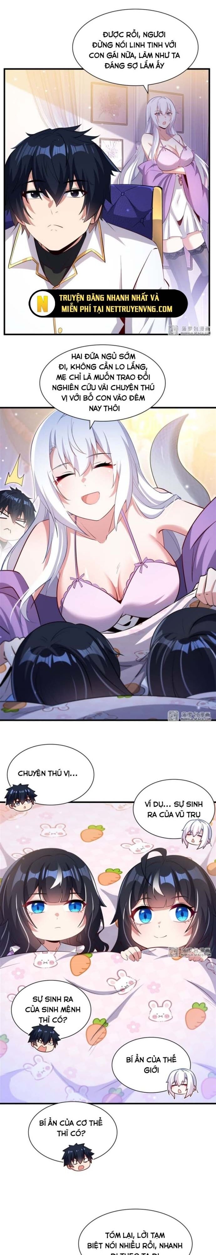 câm miệng đi ác long, ta không muốn trông trẻ với ngươi nữa! chapter 25 3