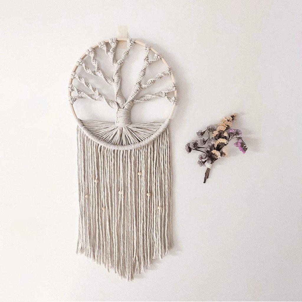 Of Life Macrame    Hanging Tassel  65cm