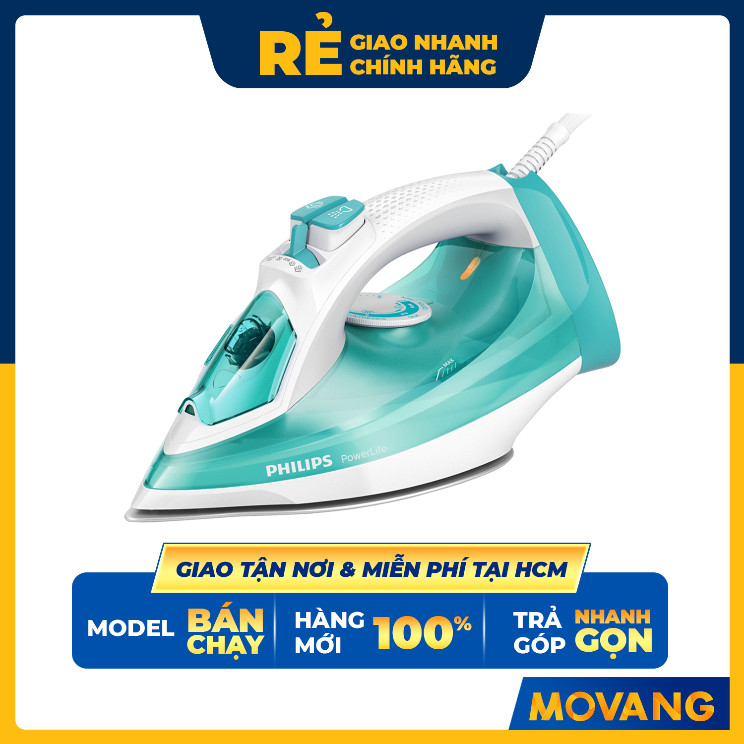 Bàn Ủi Hơi Nước Philips GC2992 (2300W) - Hàng chính hãng