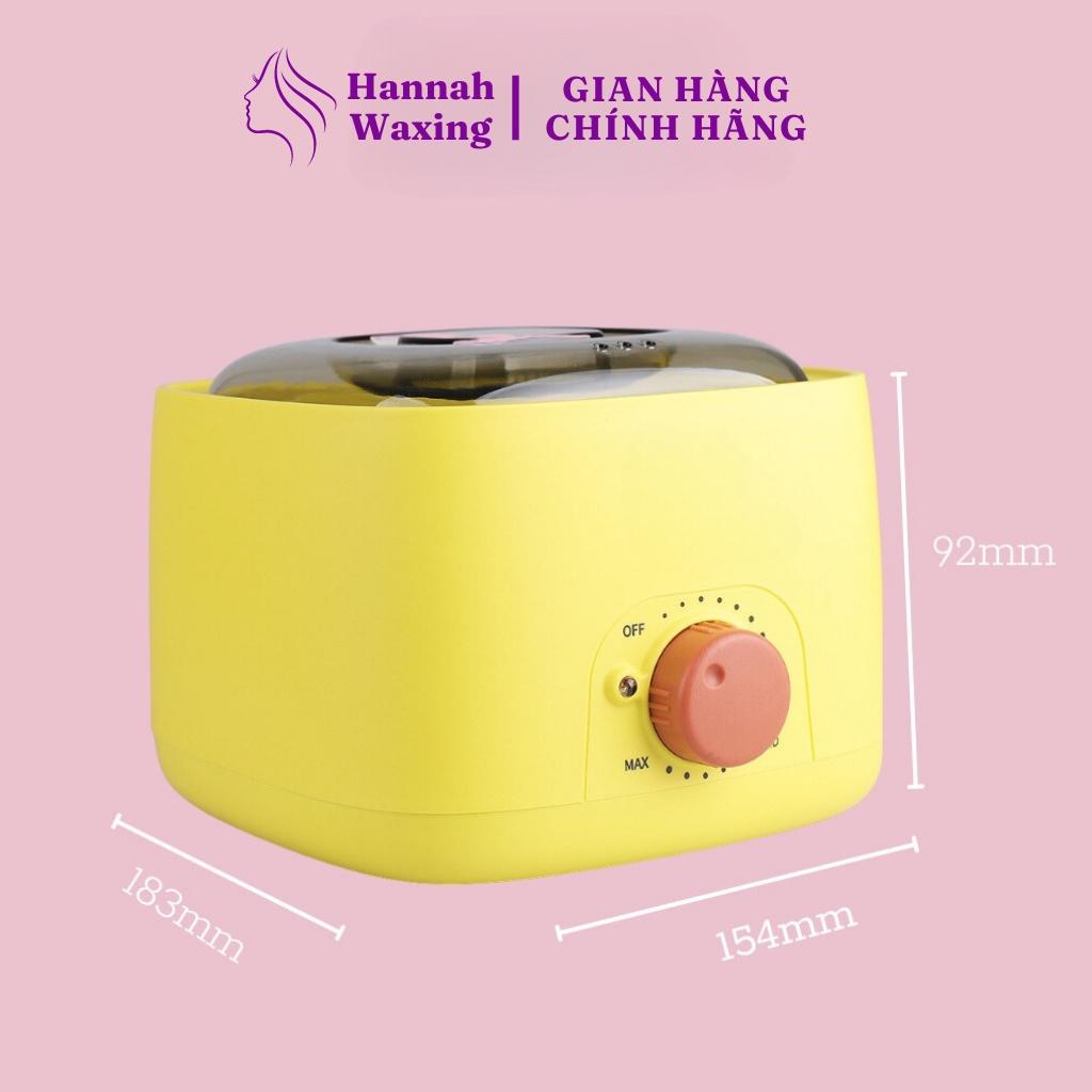 [CHE TÊN] Nồi Nấu Sáp Chống Dính HANNAH WAXING Siêu Chống Dính Model Mới Tặng Kèm Que 1022