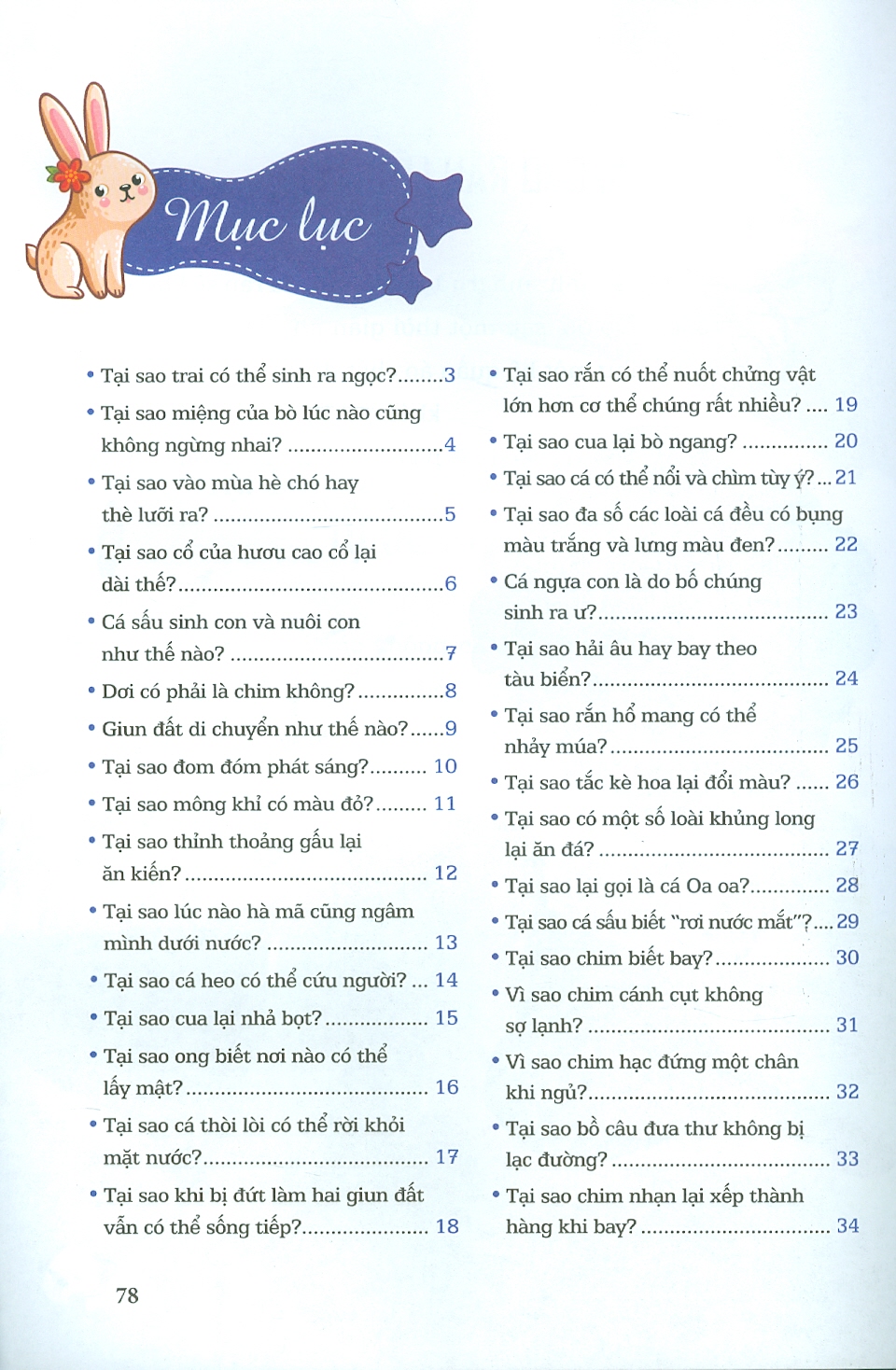 Càng Hỏi Càng Thông Minh - 1001 Câu Hỏi "Tại Sao?" - Thế Giới Động Vật