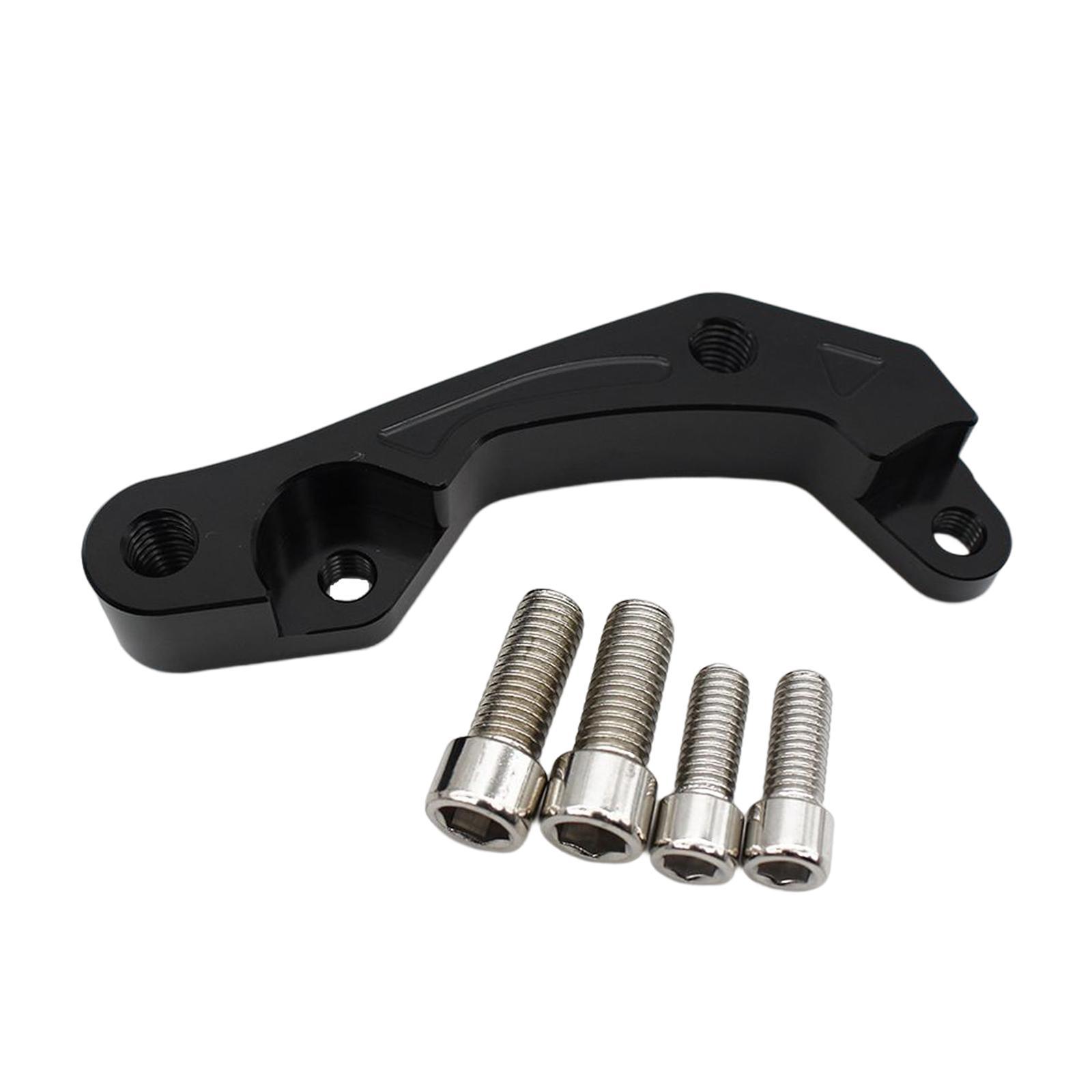 Brake Caliper Adapter Bracket Durable for  x  Parts Black