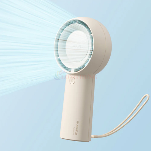 Quạt mini tích điện cầm tay Jisulife Handheld Fan Life5 Plus 4000mAh - Hàng chính hãng