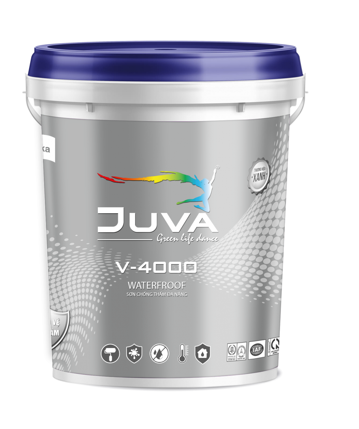 Sơn Juva chống thấm đa năng V-4000 5kg