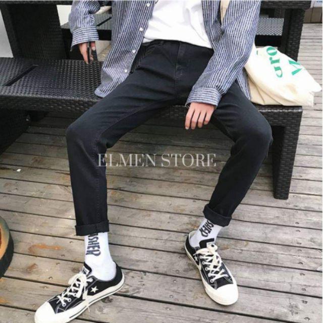 Jeans đen