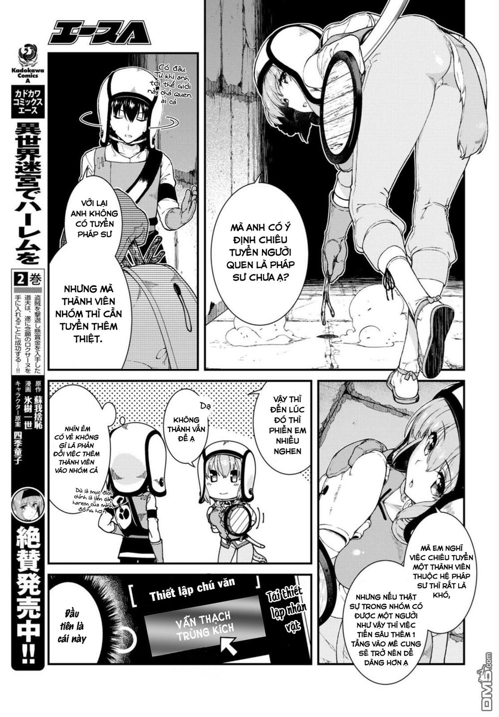 Isekai Meikyuu De Harem O Chapter 7.3 - Trang 8