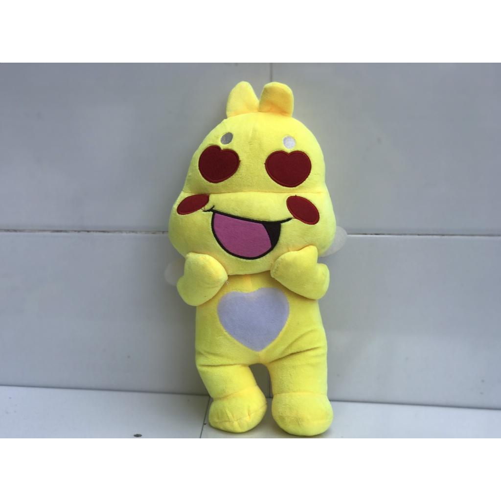 Gấu bông ôm qoobee ong vàng thú nhồi bông cute cho bé