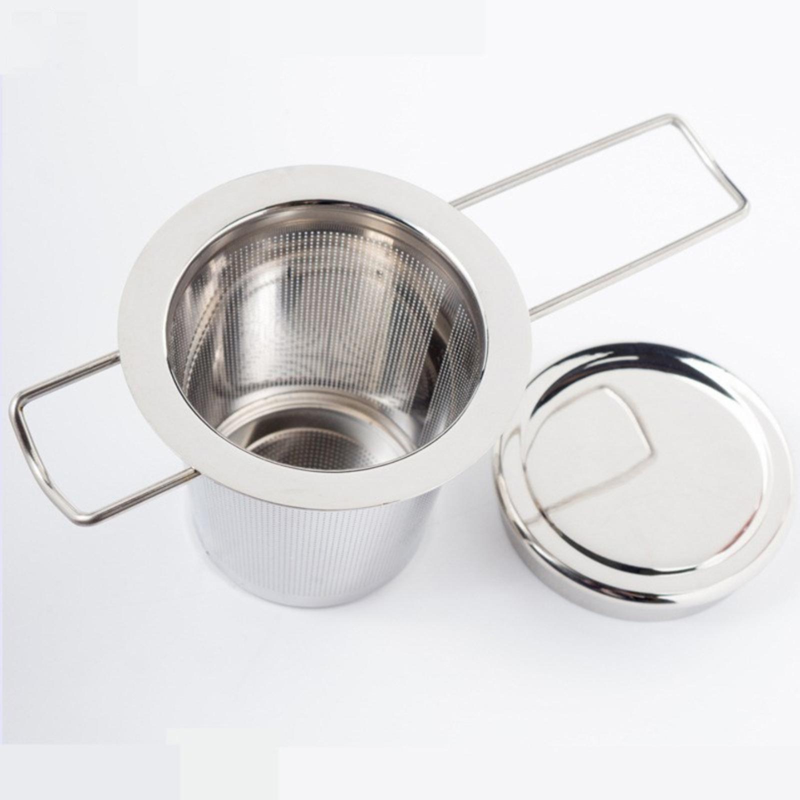Tea Infuser Fine Mesh Strainer Stainless Steel Mesh Tea Infuser Loose Leaf Filter for Brewing Tea