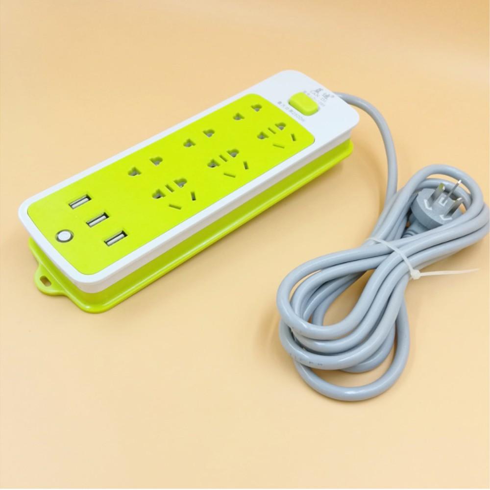 Ổ cắm điện đa năng có cổng USB tiện dụng, Ổ cắm điện thông minh chống cháy nổ chịu được công suất cao