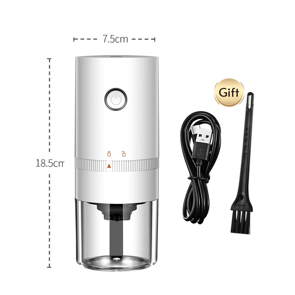 Máy Xay Hạt Cà Phê Gia Dụng Nhỏ Điện 6 Bánh Răng