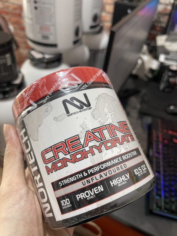 Creatine Monohydrate 100 Liều Dùng Thương Hiệu Nortech Nutrition