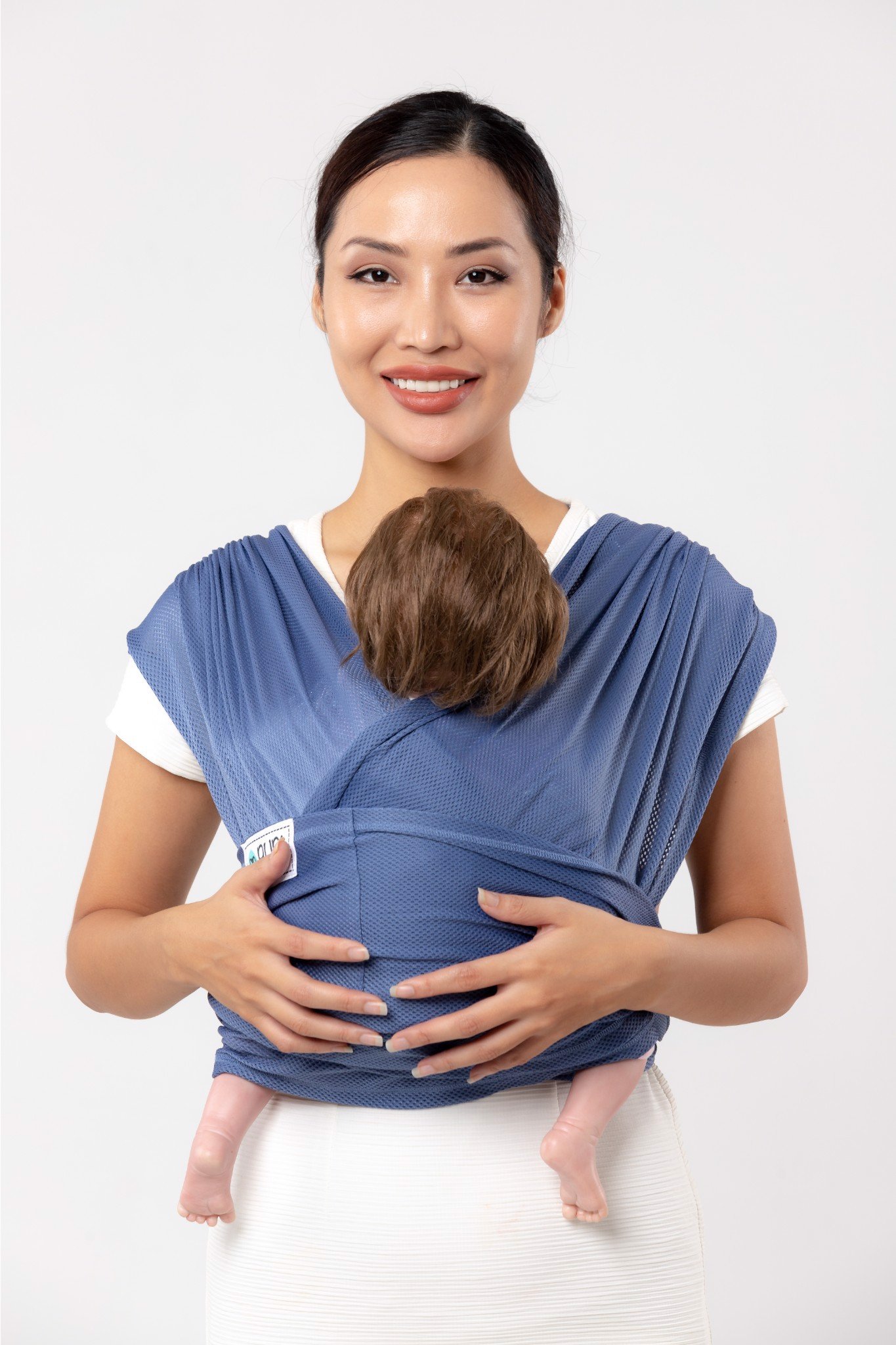 Địu vải BUBI Sling Gen 2 - Lưới thoáng khí
