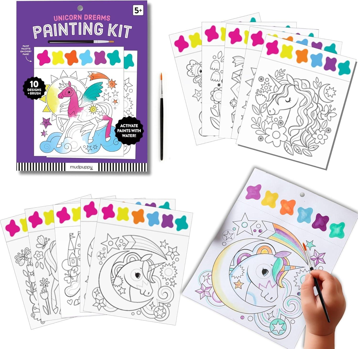 Sách ngoại văn: Unicorn Dreams Painting Kit