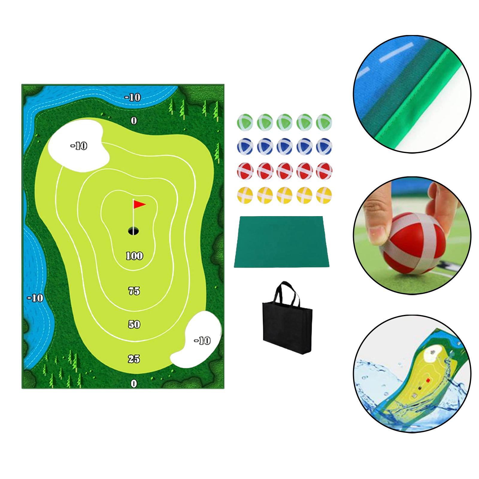 Chipping Golf Game Mat Swing Trainer Training for Home Office Equipment